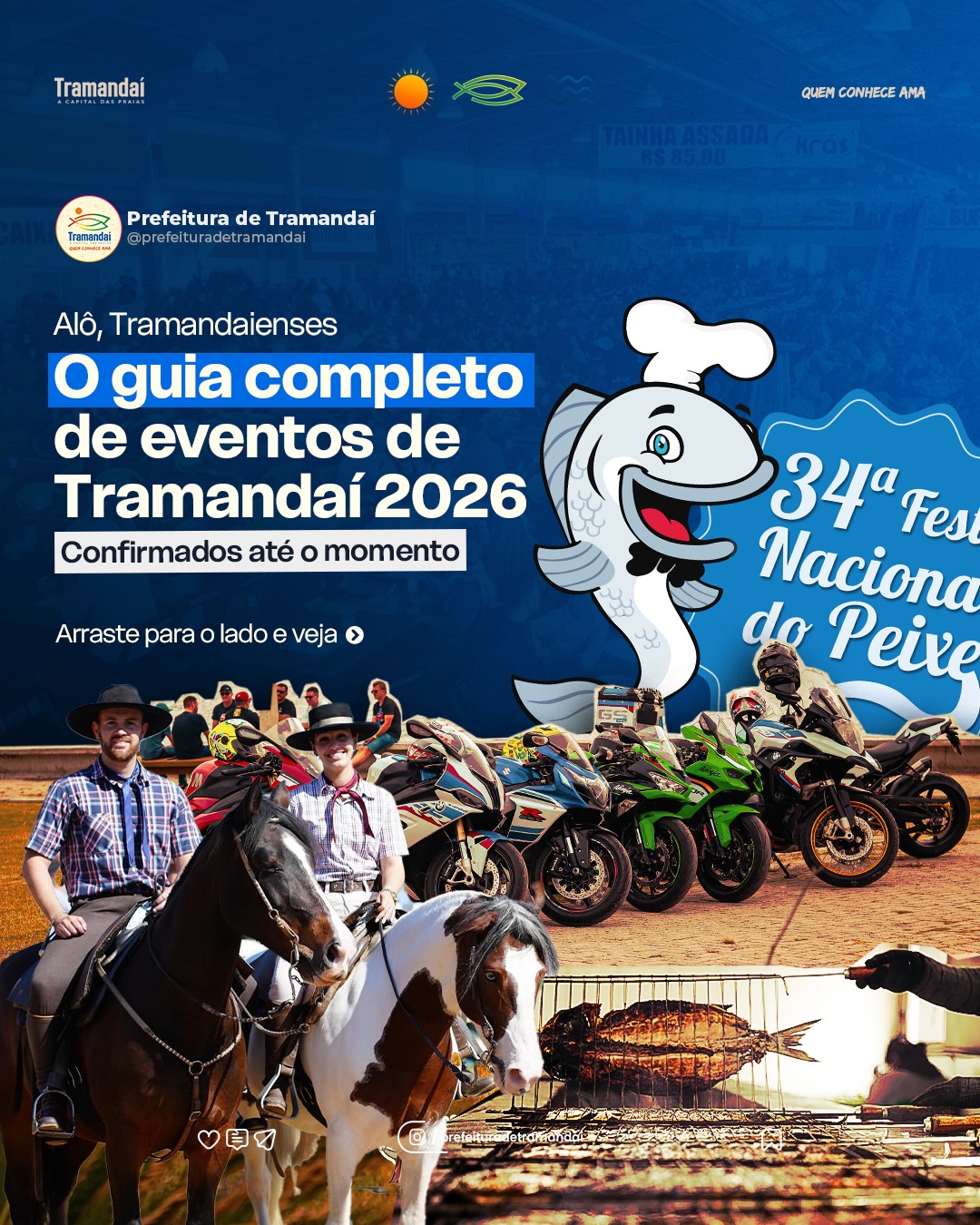 A Capital das Praias continua movimentando a cidade com atrações para todos os públicos, fortalecendo o turismo, a cultura e a economia local. Confira o que ainda vem por aí em 2026:
