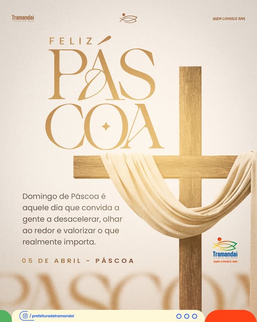 Mais do que um momento de celebração, a Páscoa nos inspira a desacelerar, renovar a esperança e valorizar o que realmente importa: a vida, a união e o amor ao próximo.