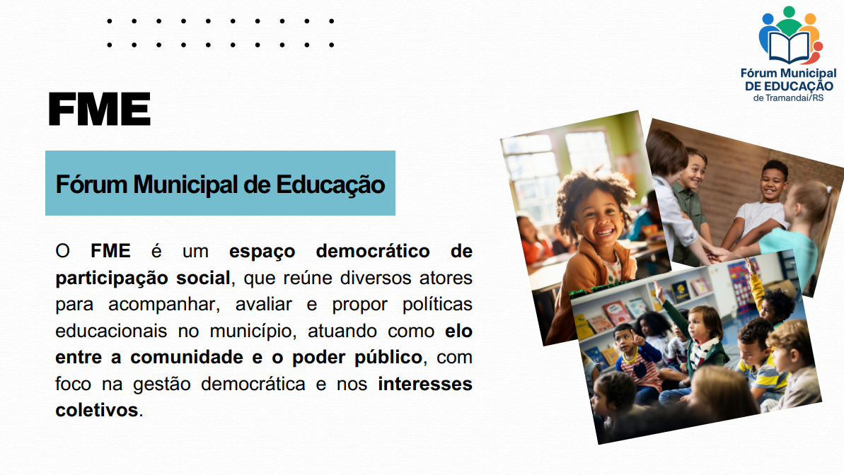 TRAMANDAÍ REALIZA 1ª PLENÁRIA DO FÓRUM MUNICIPAL DE EDUCAÇÃO RUMO AO NOVO PLANO DECENAL!